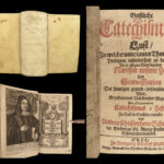 1670 Schubart GERMAN Sermons Catechismus Leipzig Philosophy Physics Catechism