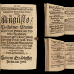 1670 Schubart GERMAN Sermons Catechismus Leipzig Philosophy Physics Catechism