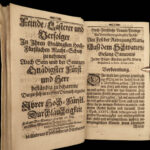 1670 Schubart GERMAN Sermons Catechismus Leipzig Philosophy Physics Catechism