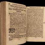 1670 Schubart GERMAN Sermons Catechismus Leipzig Philosophy Physics Catechism