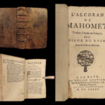 1685 QURAN Koran Islam Mohammed Mahomet Du Ryer BANNED Muslim Alcoran Arabic