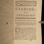 1760 Candide by Voltaire French Literature Age of Enlightenment Optimism 3in1