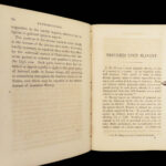 1858 SLAVERY Benezet & John Wesley on Early American Slave Trade Philadelphia
