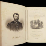 1868 Civil War General Ulysses S Grant 1ed Life Army American President Deming