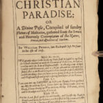 1641 William Prynne Mount Orgueil PURITAN Poetry Bible Heaven Hell Seas Gardens