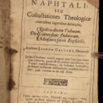 1672 RARE Naphtali Jewish Israel Lost Tribes Genesis Bible Ezekiel James Calvert