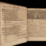 1734 RARE Bible Concordance HEBREW Latin Aramaic Dutch Christian Nold Jena