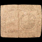 1775 Revolutionary War MONEY 1ed Early American Banknote $2 Bill Dollars Finance