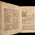 1581 EXORCISMS Demons 1ed Catholic CHANT Baptism Saint Ambrose Baptizandi Occult