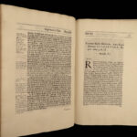 1677 ENGLISH LAW Edward Coke Reports Judicial Cases England Black-Letter French