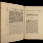 1677 ENGLISH LAW Edward Coke Reports Judicial Cases England Black-Letter French