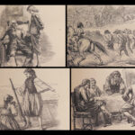 1864 Robinson Crusoe Daniel Defoe Voyages Illustrated Shipwreck English CLASSIC
