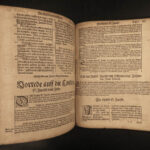 1589 ENORMOUS Martin Luther WITTENBERG Bible German Biblia EXCEEDINGLY RARE