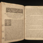 1632 JOSEPHUS Jewish WARS Judaism Antiquities Jews Holy Land FOLIO Hebb ENGLISH