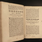1682 Bible & Letters of Saint Jerome Catholic Church History Asceticism PARIS