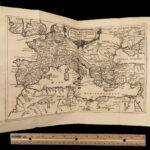 1658 Lucan PHARSALIA Julius Caesar MAP Civil War Pompey Rome Grotius Farnaby