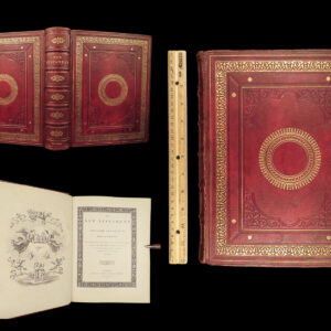 1865 EXQUISITE Italian Renaissance BIBLE Illustrated ART Raphael Titian Angelico
