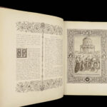 1865 EXQUISITE Italian Renaissance BIBLE Illustrated ART Raphael Titian Angelico