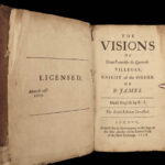 1678 ENGLISH Quevedo Visions Occult GHOSTS Spanish Fantasy Dreams Demons Hell