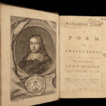 1760 Paradise Lost John Milton Poetry English Illustrated ART Newton RARE Marvell