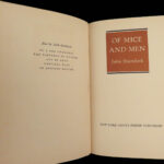 1937 John Steinbeck 1st ed Of Mice and Men California Great Depression Classic