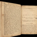 1743 UTOPIA 1ed Thomas More Socialism Communism Politics Marxism RARE ENGLISH ed