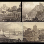 1830 WALES Illustrated 1ed Gastineau Great Britain Castles Cathedrals WELSH
