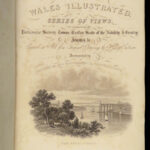 1830 WALES Illustrated 1ed Gastineau Great Britain Castles Cathedrals WELSH