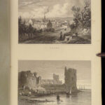 1830 WALES Illustrated 1ed Gastineau Great Britain Castles Cathedrals WELSH