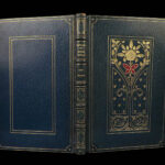1842 EXQUISITE 1st ed Henry Wadsworth Longfellow Ballads & Poems Excelsior RARE