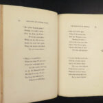1842 EXQUISITE 1st ed Henry Wadsworth Longfellow Ballads & Poems Excelsior RARE