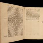 1591 Paterculus History of Rome Trojan War Julius & Augustus Caesar Plantin RARE