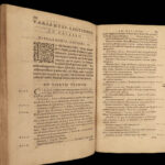 1591 Paterculus History of Rome Trojan War Julius & Augustus Caesar Plantin RARE