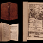 1644 Francis Bacon Sermones Fideles Essays Elzevir Economics Science Crime LAW
