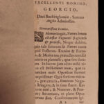 1644 Francis Bacon Sermones Fideles Essays Elzevir Economics Science Crime LAW