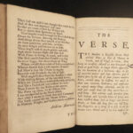 1707 Paradise Lost John Milton Poetry Tonson English Thomas Newton Illustrated
