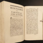 1757 History of Paraguay 1ed Charlevoix NEGRO SLAVERY Jesuit Voyages MAPS 6v