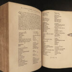 1585 John Calvin Institutes Christian Religion Geneva Bible Catechism Reformed