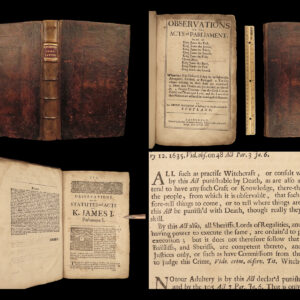 1686 Witch Trials 1ed England Parliament Mackenzie Scotland English Queen Mary