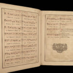 1837 Requiem Mass RARE FOLIO Missa Defunctorum Catholic Church Music Chant Hymns