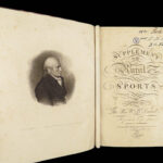 1801 HUNTING & FISHING 1ed Rural Sports Illustrated Horses DOGS Falconry 3v SET