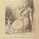 1876 Alice in Wonderland Lewis Carroll Tenniel Illustrated Fantasy Classic