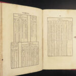 1828 VOYAGES 1ed Independent Navigator Star Chart Mariner Logarithms Chronometer