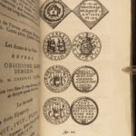 1690 Numismatics 1ed COINS Bizot Holland Medals Naval Battle Ships England Kings