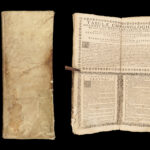 1750 UNUSUAL FOLIO 1ed Musanti Tabula Chronologica Rome Popes Constantinople
