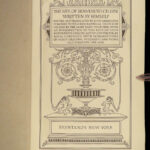 1906 Benvenuto Cellini FAMOUS Memoirs Autobiography Supernatural Visions Demons
