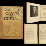 1910 Book of FOOTBALL 1st ed by Walter Camp SPORTS Rules & Strategy Athletics