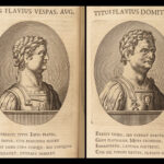 1662 Suetonius 12 Caesars Julius Caesar Caligula Nero ROME Classical Portraits