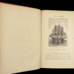 1875 Jules Verne 1ed Wreck of the Chancellor + Martin Paz French Hetzel Voyages