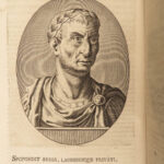 1662 Suetonius 12 Caesars Julius Caesar Caligula Nero ROME Classical Portraits